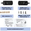 41A5034 Garage Safety Sensor Kit Compatible with Liftmaster Sears Chamberlain