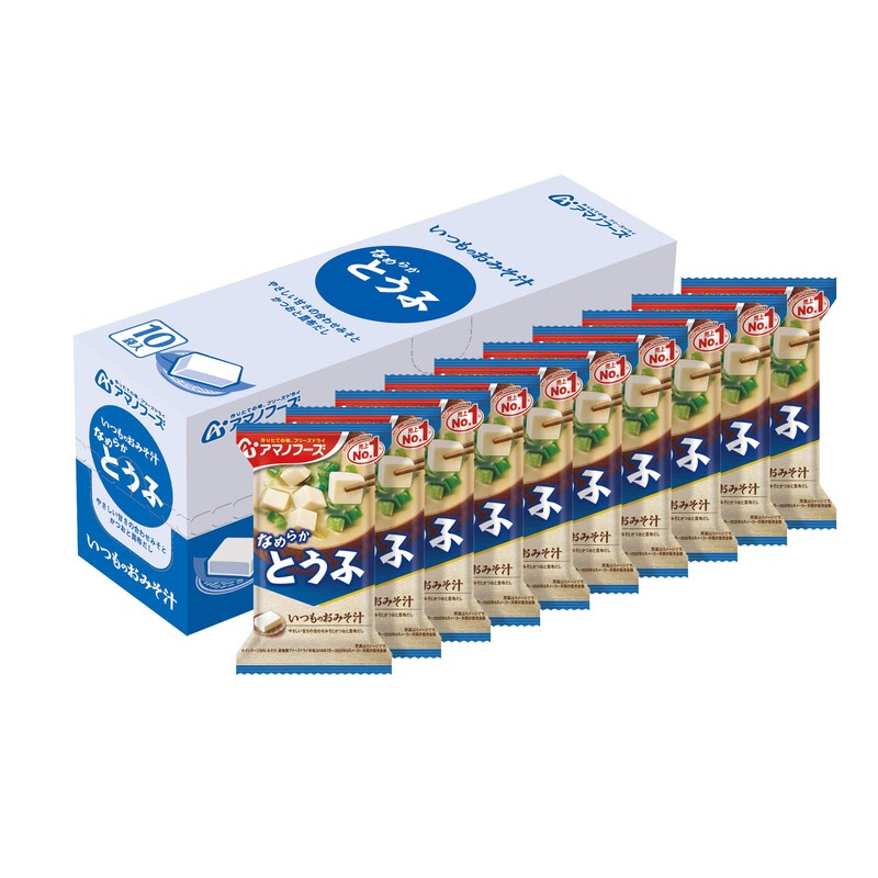 Amano Foods Itsumono Omiso Soup, Tofu, 0.3 oz (10 g),