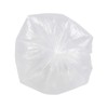 Sosody 1.2 Gallon Transparent Bin Liners, Bin Bags, Small Trash