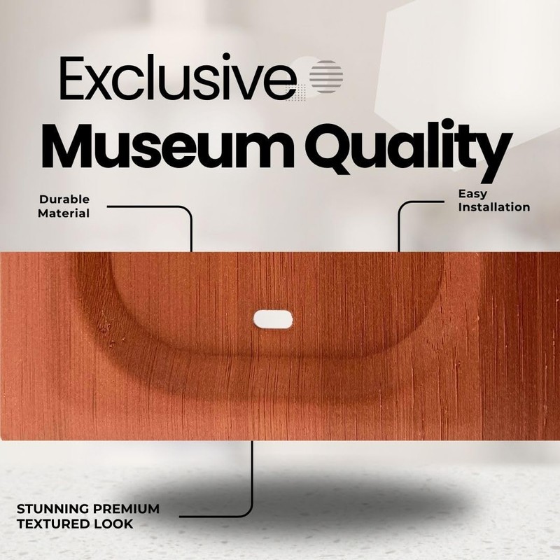 Rosewood Square Wall Plate for Ecobee Smart Thermostat Enhanced and