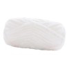 Hilo Grueso, Hilo Voluminoso Para Crochet, 80 M, Hilo Blanco