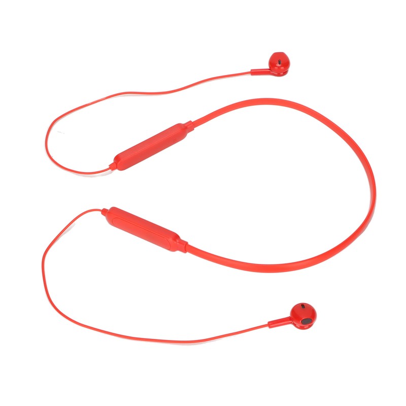 Bluetooth Neckband Headset IPX7 Waterproof Noise Cancelling Deep Bass Flexible