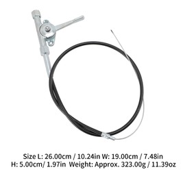 Yuezhongoo Compactor Throttle Switch Pull Cable, Replacement of The Compactor Throttle Cable Assembly for 56035-046 Control Switch Pull The Garden Modified Manipulator