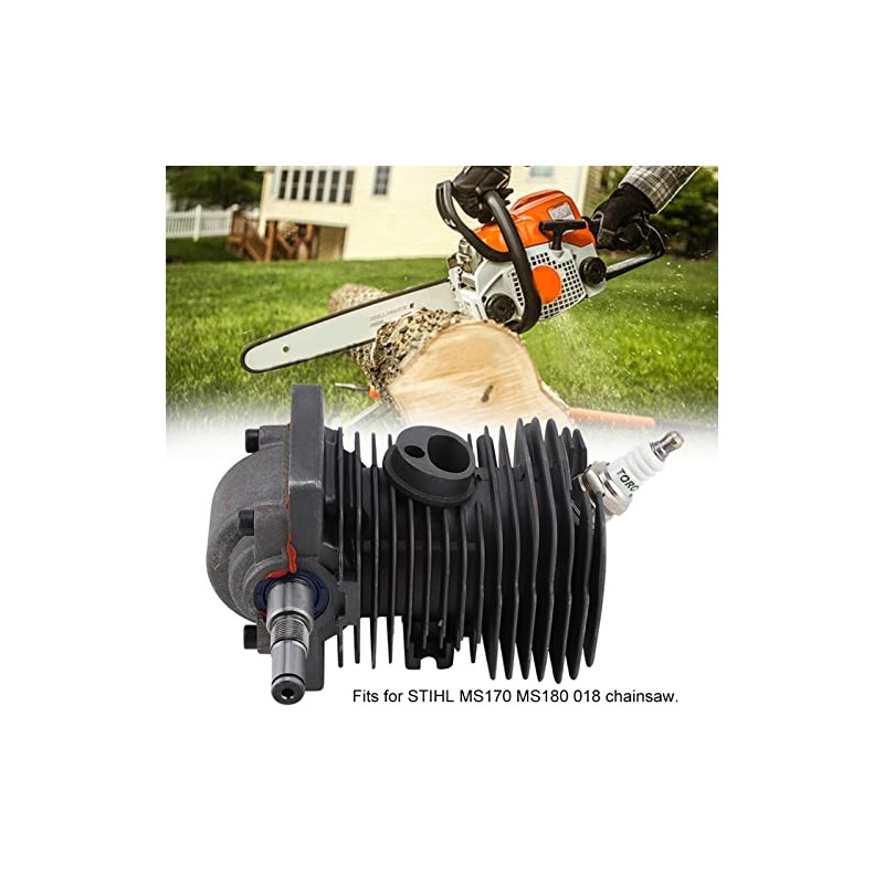 Tbest Cylinder and Piston for Ms180 Motor, Ms180 Piston and