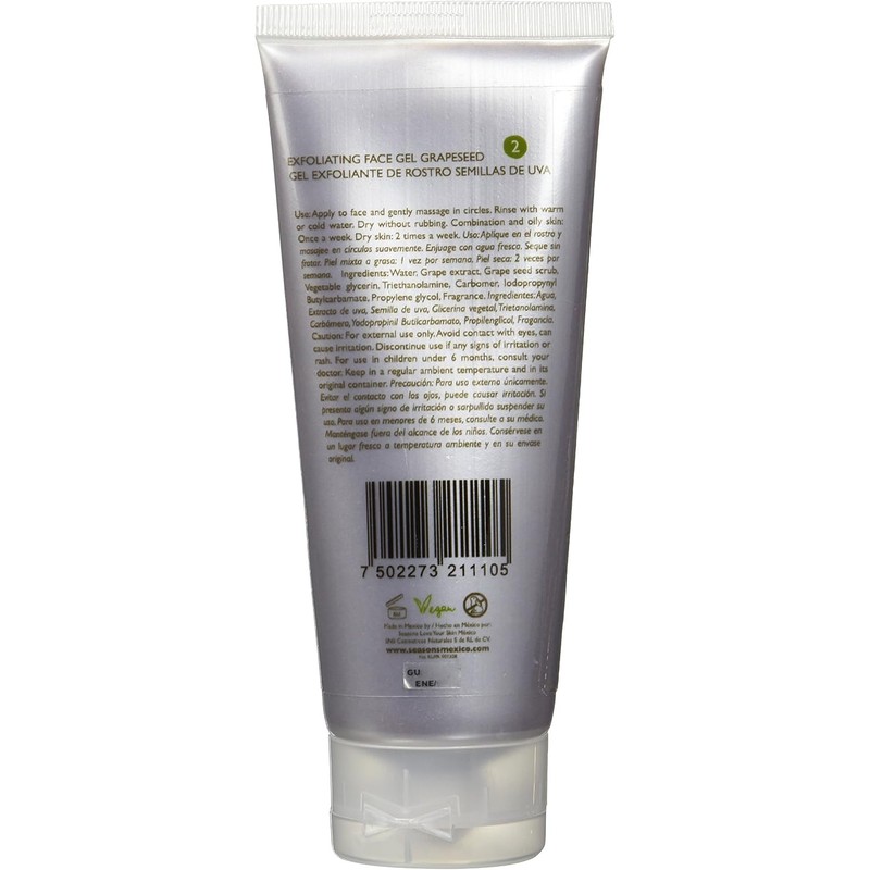 Seasons Love Your Skin Gel Exfoliante de Rostro Semillas de