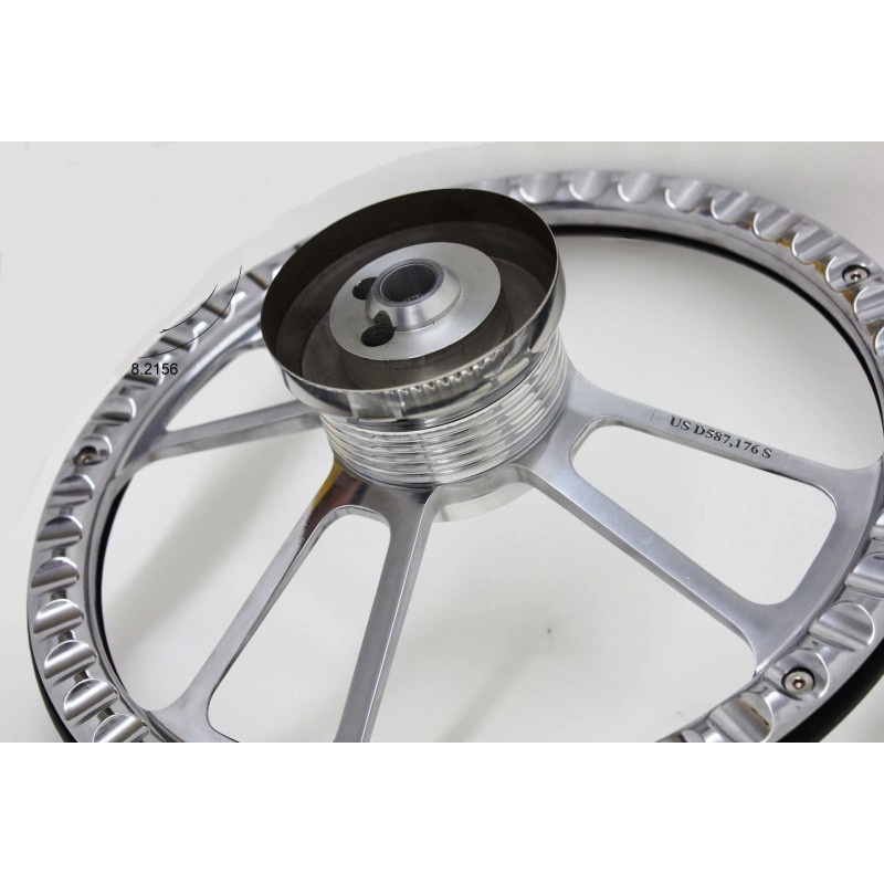 Forever Sharp Billet Steering Wheel 14" Half Wrap Black Matte