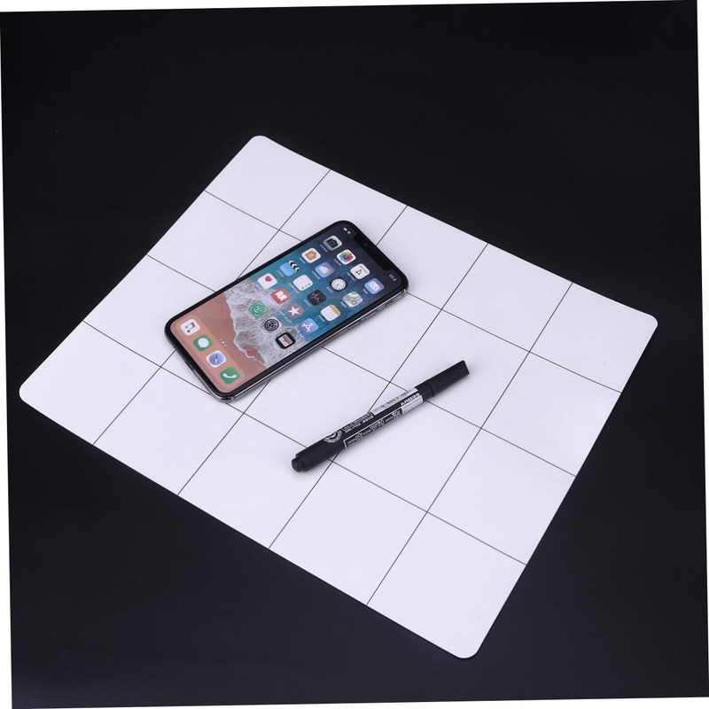 Operitacx 2Pcs Magnetic Work Surface Mat for Small Parts Rewritable