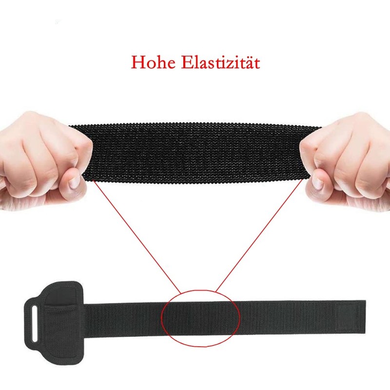 Kiwochy Pack of 2 Leg Band Switch Leg Strap Ring