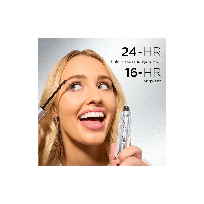 Mascara De Pestañas Tarte Lights Serum Con Peptidos Tinte