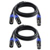 Seefeful XLR Splitter Cable, 1 XLR Female to 2 Male