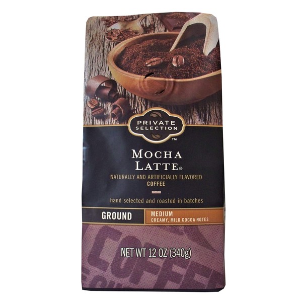 Private Selection Ground Coffee Various Flavors and Sizes (Mocha Latte, 12 oz.)
