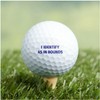 I Identify As In Bounds Golf Balls, 3 Pack Golf