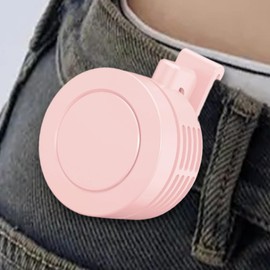 Clip on Fan | Bladeless Fan for Shirt or Neck,Silent Low-Noise Cooling Device, Travel Supplies for Camping Stroller School Home Picnic Outdoor Bedroom
