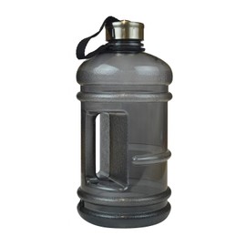 Large Drinking Bottle Sports Water Bottle 2.2L with Easy Carry Handle Gym Bottle Extra Large Sports Bottle 2.2 Litre Bottle Barrel Re-usable Plastic