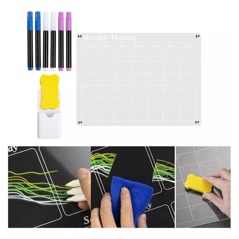 Generic Planificador De Pizarra Blanca De Borrado Magnético Para