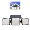 Solar Motion Sensing Light Rotating 3 Head IP65 Waterproof Decorative