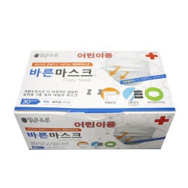 마스크 시원하고 두꺼운 일회용마스크 30매 소형 대형 Cooling and Thick Disposable Masks 30 Pieces Small Large