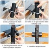 GFUEIGJ Parasol Holder Balcony Railing Clampable Umbrella Holder Balcony Railing