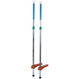 Stretch Color: Bamboo Stilts Large (Blue)