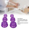 6pcs Silicone Cupping Set High Transparency Wet Absorption Negative Pressure