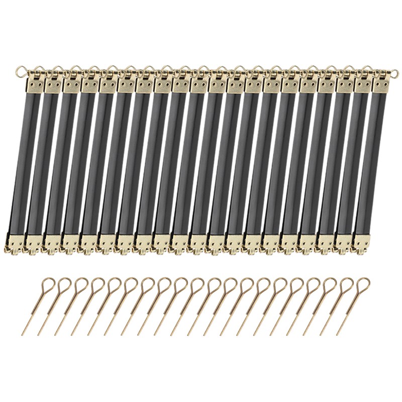 20Pcs Purse Flex Frame Internal Metal Retro DIY Coin Bag