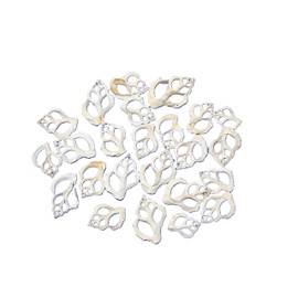 25- Center Cut White Bursa Rana Seashells, Decorative Ocean Shells, Seashell Jewely Supply, Beach Art, CS-98