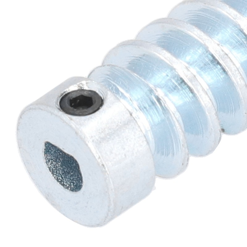 6mm Worm Gear Shaft D Hole Stainless Steel 1.5 Modulus
