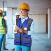 AYKRM Blue Women Hi Vis Vests blue High Visibility Reflective