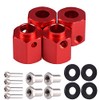 Acekeeps Aluminum Thicken 12mm Hex Wheel Hubs Adapters w/Spacers Upgrades
