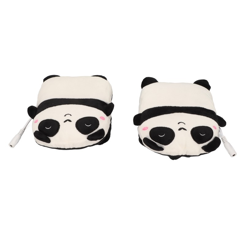 USB Heated Gloves Cartoon Shaped Keep Warm Adjust Strap Electric