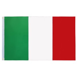 Italy Flag 3x5 Ft Outdoor, 210D Oxford Fabric Italian Flag with Brass Grommets, 3x5 Feet Italy National Flag