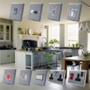 Double Plug Socket 2 Gang - Satin Chrome - Square