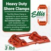 Ellis Shore Clamps - 4x2 Lumber Size, Adjustable Support System,