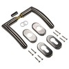 Gedotec Door Handle Door Handle Stainless Steel L Shape on