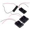 LampVPath (Pack of 4 AA Battery Holder Bundle: Single 1AA