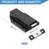 sourcing map 2 Pcs Magnetic Push Latches for Cabinet Door,