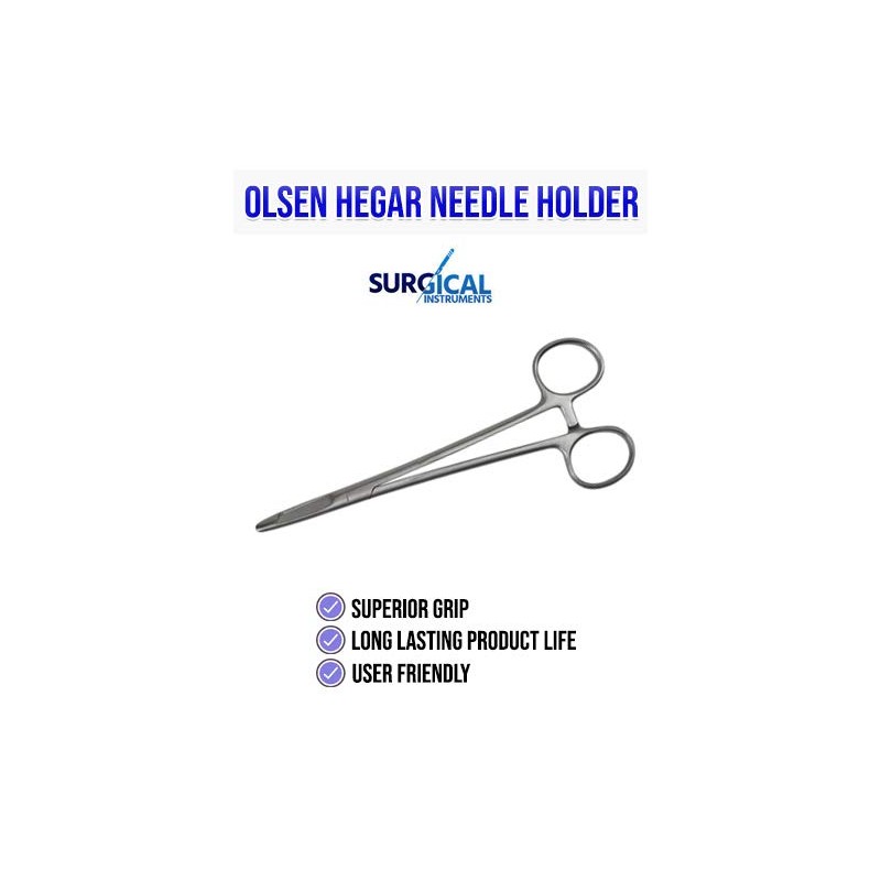 Baby Olsen Hegar Needle Holder Surgical Dental Instrument