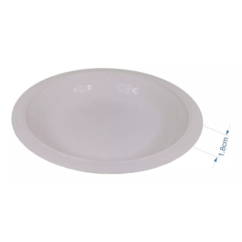 Boris 2 Plato Para Postres De Plástico 150ml Pastelero Vajilla