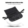 43x35.5cm Black Wear Resistant Oxford Cloth Storage Bag Organizer for