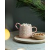 Danica Studio Pink Imprint Ceramic Mugs 14 oz