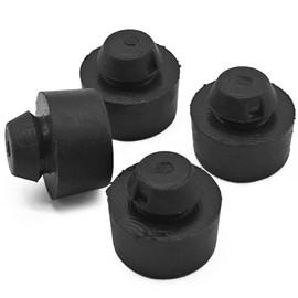 SIDMILE 4Pcs Tailgate Stop Cushion Fit for Tacoma 2005-2021 Tundra 2000-2021 Replace 90541-11015 Tailgate Stop Bumper Bushing Cushion