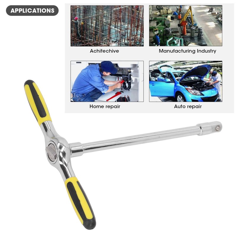 T Handle Ratchet Wrench, T Handle Speed Wrench Set, Quick
