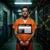 2Sets Halloween Prisoner Costume Accessories Set for Men Women Jail
