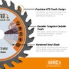 TCT Carbide Wood Saw Blade-BGTEC Wood Cutting Dics, 3pcs 3"/75mm