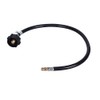 GasSaf 2FT RV Pigtail Propane Hose QCC1 Connector with Acme