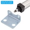 PATIKIL Cylinder Connecting Rod Splint Mounting Bracket, 2 Pack Pneumatic