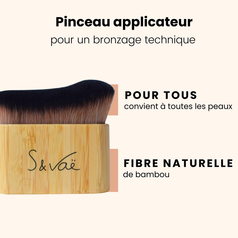 S and Vaë Bamboo Wood Facial Care Applicator Brush
