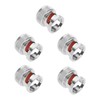 EMSea 5PCS BNC Socket Cover Dust Cap Diameter 13.7 mm