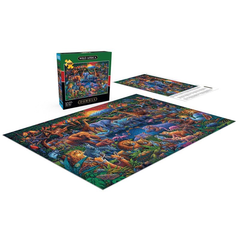Buffalo Games - Eric Dowdle - Wild Africa - 1000
