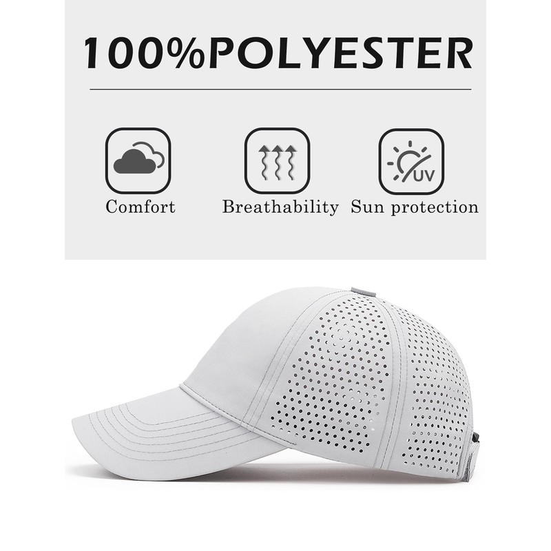 AIEOE Mesh Baseball Cap Men's Quick-Drying Breathable Sports Cap Outdoor